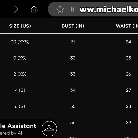 MICHAEL MICHAEL KORSStatus Print Georgette Tunic - Picture 7 of 7